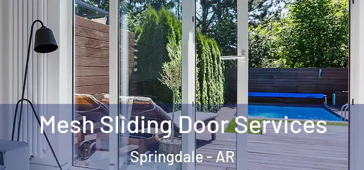 Mesh Sliding Door Services Springdale - AR
